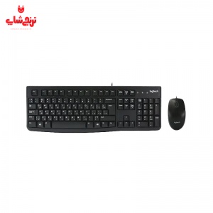 کیبورد و ماوس با سیم لاجیتک Logitech Mk120