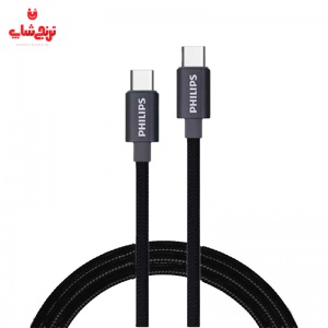 کابل شارژ سریع فیلیپس دوسر تایپ سی Philips DLC5533C