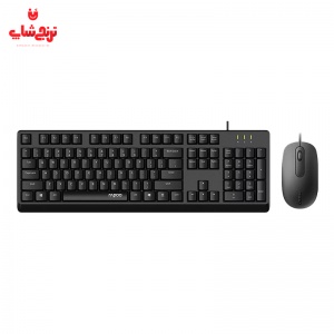 کیبورد و ماوس با سیم راپو Rapoo x130 pro