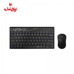 کیبورد و ماوس بی‌سیم راپو Rapoo 8000M