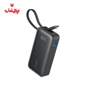 پاوربانک انکر Anker Nano PowerBank 10000mAh 30W Built-In USB-C Cable