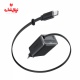 شارژر دیواری همراه با کابل Anker Nano Charger(35W, Built-In Retractable USB-C Cable)